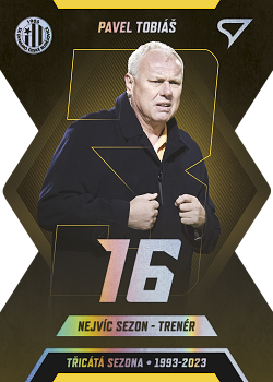 Pavel Tobias Ceske Budejovice SportZoo FORTUNA:LIGA 2022/23 2. serie Tricata Sezona F:L #TS-27